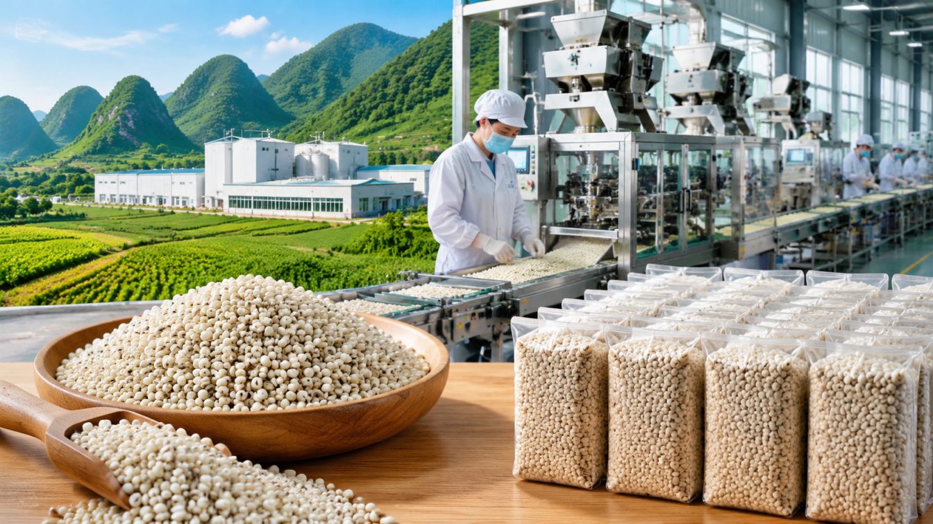 普格县为薏仁米采购提供产地直供